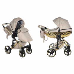 Junama Heart 2 in 1 Pram & Pushchair, Beige