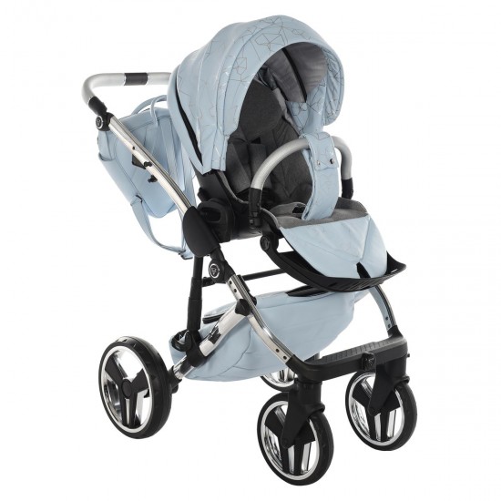 Junama Heart 2 in 1 Pram & Pushchair, Blue