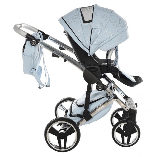 Junama Heart 2 in 1 Pram & Pushchair, Blue