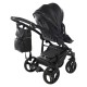 Junama S-Class 2 in 1 Pram & Pushchair, Black