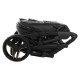 Junama S-Class 2 in 1 Pram & Pushchair, Black