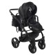 Junama S-Class 2 in 1 Pram & Pushchair, Black