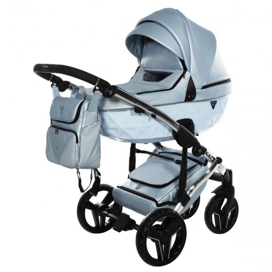 Junama S-Class 2 in 1 Pram & Pushchair, Blue