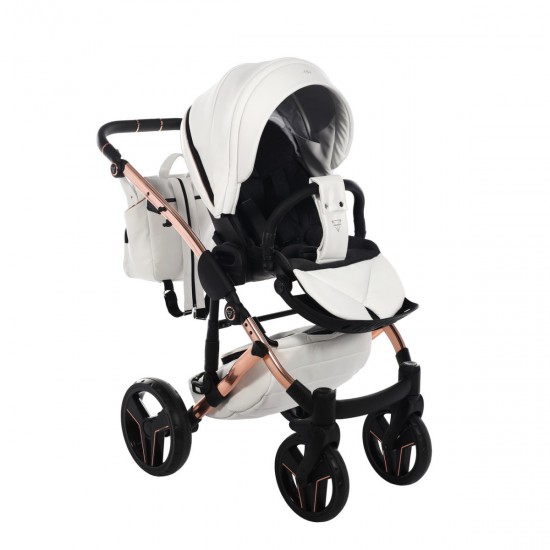 Junama S-Class 2 in 1 Pram & Pushchair, White