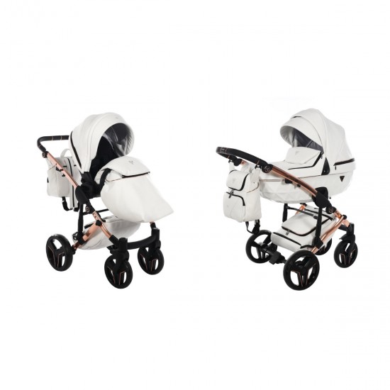 Junama S-Class 2 in 1 Pram & Pushchair, White