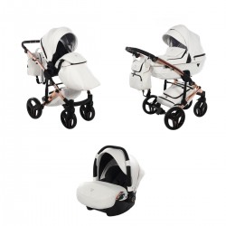 Junama S-Class 3 in 1 Travel System, White