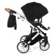 Junama Space 2 in 1 Pram & Pushchair, Black