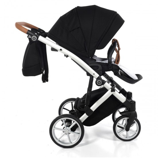 Junama Space 2 in 1 Pram & Pushchair, Black