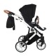 Junama Space 2 in 1 Pram & Pushchair, Black