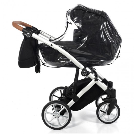 Junama Space 2 in 1 Pram & Pushchair, Black