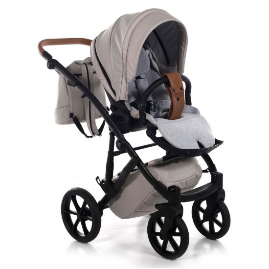 Junama Space 2 in 1 Pram & Pushchair, Cream