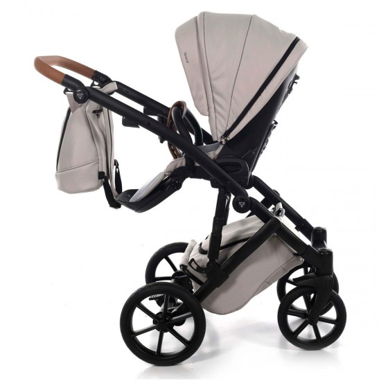 Junama Space 2 in 1 Pram & Pushchair, Cream