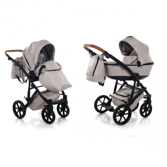 Junama Space 2 in 1 Pram & Pushchair, Cream