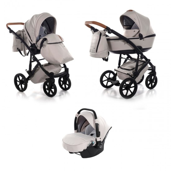 Junama Space 3 in 1 Travel System, Cream