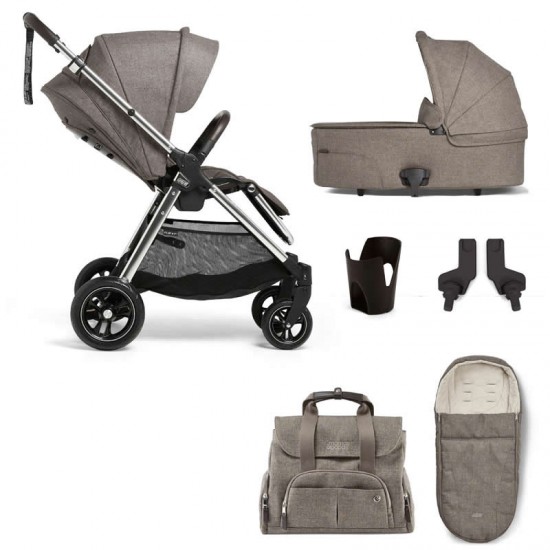 Mamas & Papas Flip XT3 6 Piece Essential Bundle, Walnut Mamas & Papas Flip XT3 6 Piece Essential Bundle, Walnut