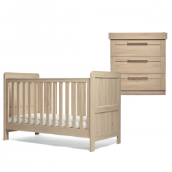 Mamas & Papas Atlas 2 Piece Room Set, Light Oak