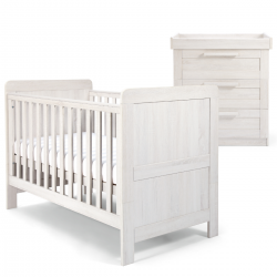 Mamas & Papas Atlas 2 Piece Room Set, Nimbus White