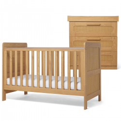 Mamas & Papas Esna 2 Piece Room Set, Rattan Oak