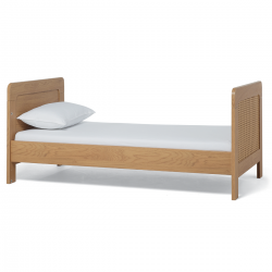 Mamas & Papas Esna Cot Bed, Rattan Oak