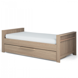 Mamas & Papas Franklin Cot Bed, Natural Oak
