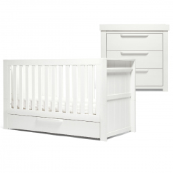Mamas & Papas Franklin 2 Piece Room Set, White Wash