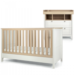 Mamas & Papas Harwell 2 Piece Room Set, White and Natural