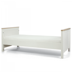 Mamas & Papas Harwell Cot Bed, White and Natural