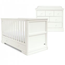 Mamas & Papas Oxford 2 Piece Room Set, White