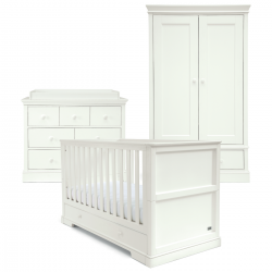 Mamas & Papas Oxford 3 Piece Room Set, White