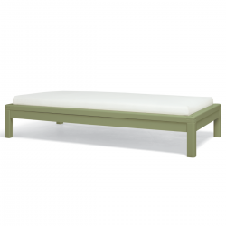 Mamas & Papas Solo Cot Bed, Moss Green