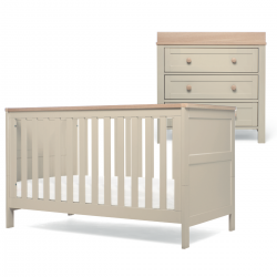 Mamas & Papas Wedmore 2 Piece Room Set, Pebble Natural
