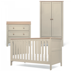 Mamas & Papas Wedmore 3 Piece Room Set, Pebble Natural
