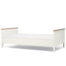 Mamas & Papas Wedmore Cot Bed, White Natural