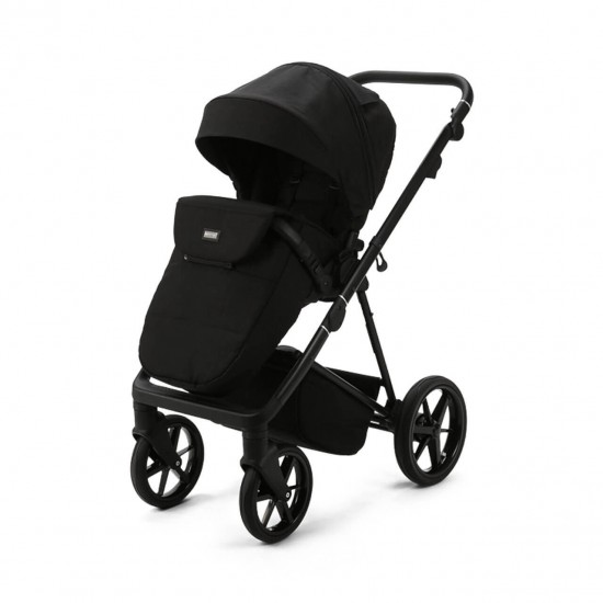 Mee-go Milano Evo 2 in 1 Pram & Pushchair, Abstract Black