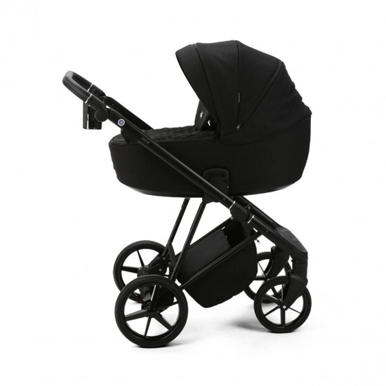 Mee-go Milano Evo 2 in 1 Pram & Pushchair, Abstract Black