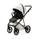 Mee-go Milano Evo 2 in 1 Pram & Pushchair, Pearl White