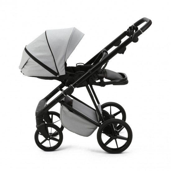 Mee-go Milano Evo 2 in 1 Pram & Pushchair, Stone Grey