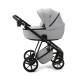 Mee-go Milano Evo 2 in 1 Pram & Pushchair, Stone Grey