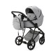 Mee-go Milano Evo 2 in 1 Pram & Pushchair, Stone Grey