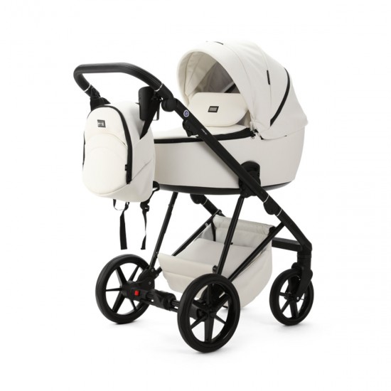 Mee-go Milano Evo 3 in 1 Isofix Travel System, Pearl White