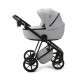 Mee-go Milano Evo 3 in 1 Isofix Travel System, Stone Grey