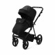 Mee-go Milano Quantum 2 in 1 Pram & Pushchair, Carbon Black