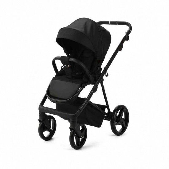 Mee-go Milano Quantum 2 in 1 Pram & Pushchair, Carbon Black