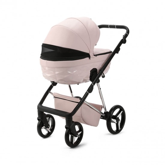 Mee-go Milano Quantum 2 in 1 Pram & Pushchair, Pretty in Pink