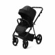 Mee-go Milano Quantum 3 in 1 Isofix Travel System, Carbon Black