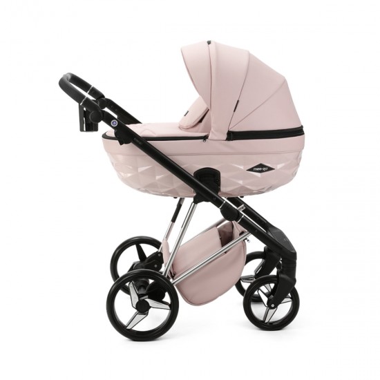 Mee-go Milano Quantum 3 in 1 Isofix Travel System, Pretty in Pink