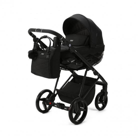 Mee-go Milano Quantum 3 in 1 Travel System, Carbon Black