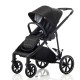 Mee-go Uno Plus 3 in 1 Isofix Travel System, Black/Chrome