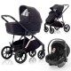 Mee-go Uno Plus 3 in 1 Travel System, Black/Rose