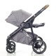 Mee-go Uno Plus 3 in 1 Travel System, Grey/Chrome